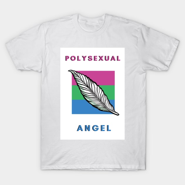 Polysexual Angel T-Shirt by RainbowStudios